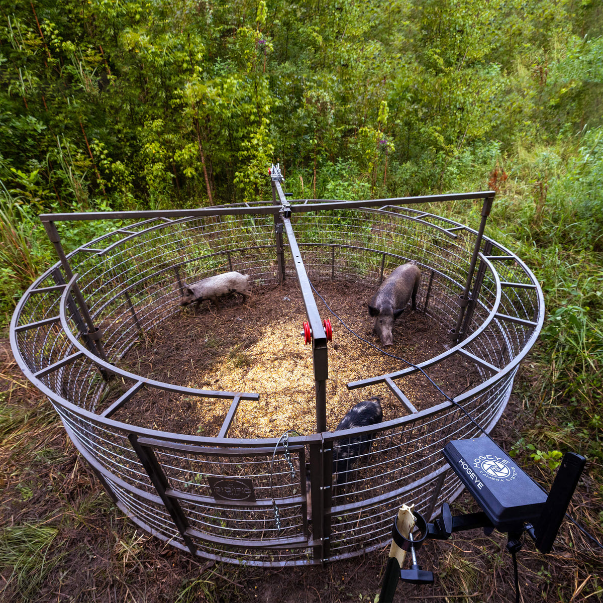 Drop Trap w/HogEye Camera – Big Pig Traps
