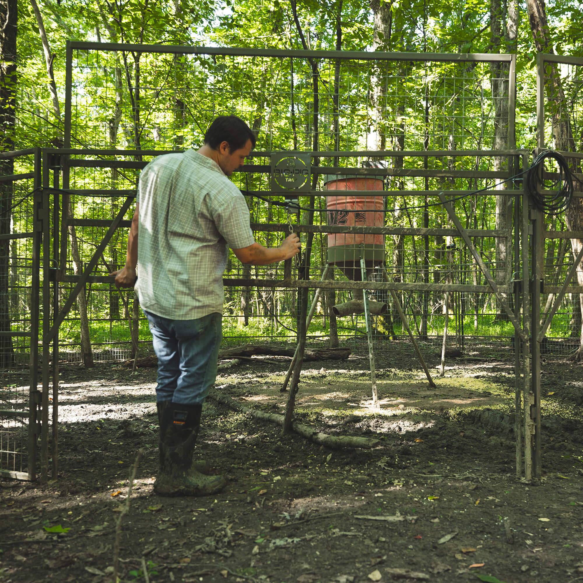 Panel Trap w/HogEye Camera