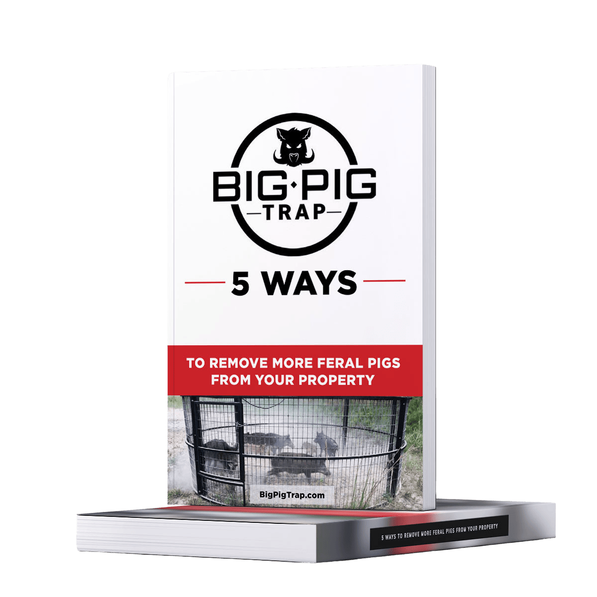 5 ways to remove feral hogs downloadable book cover