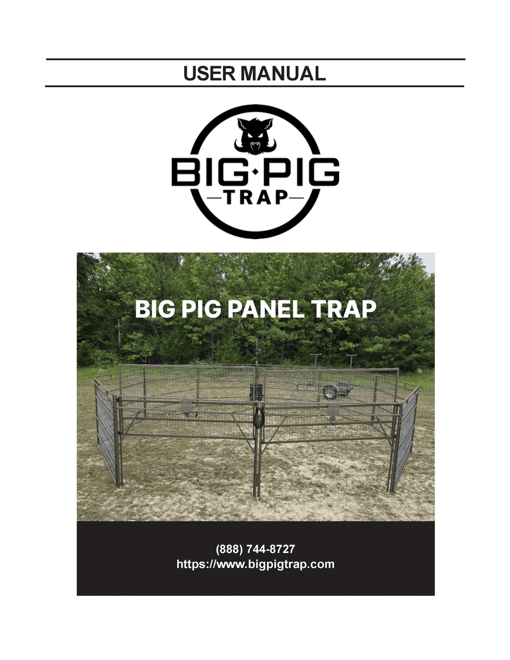 BPT Panel Trap User Manual Cover